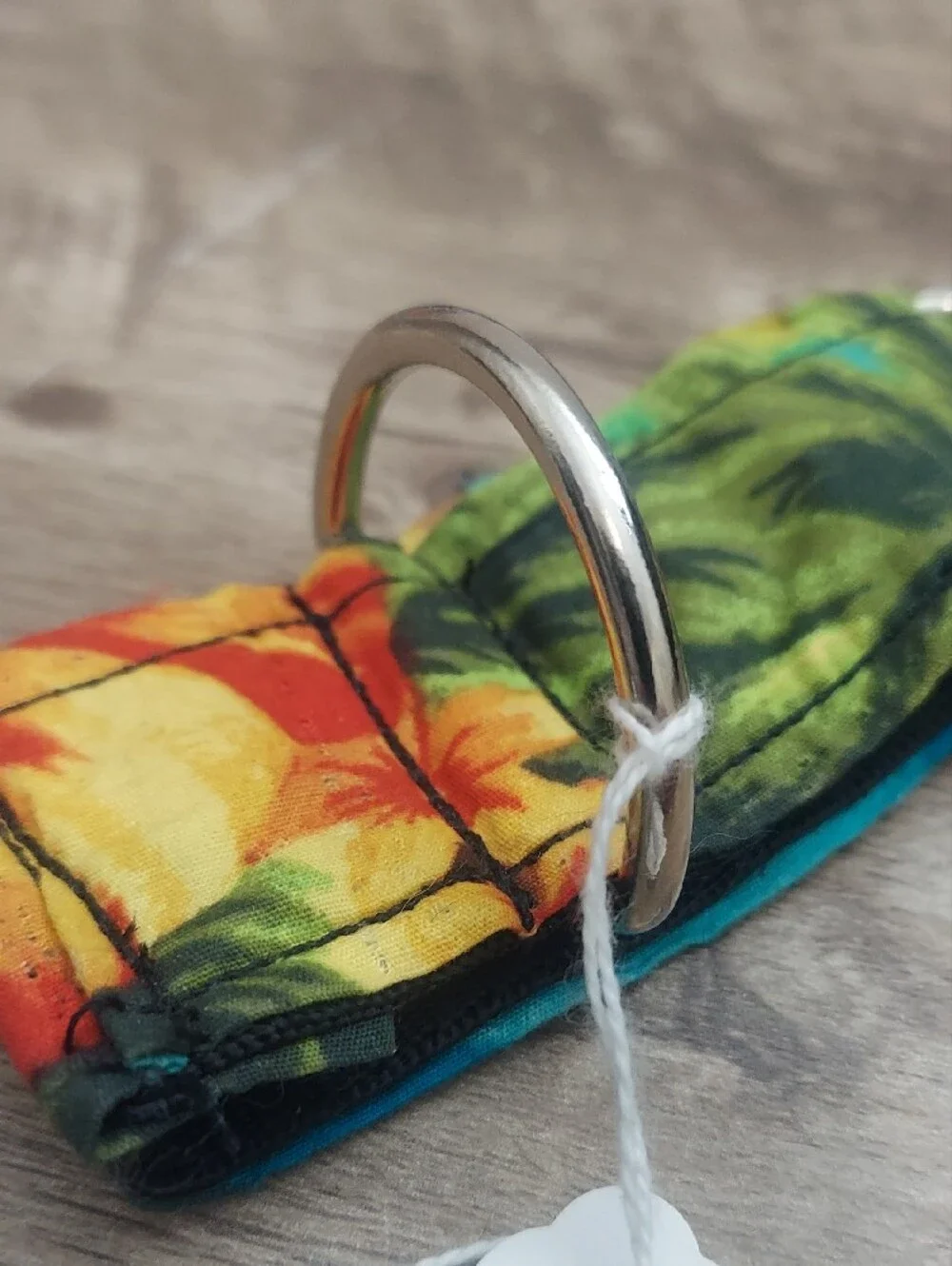 Custom Martingale Dog Collar Hawaiian Tropical Hibiscus 1.5